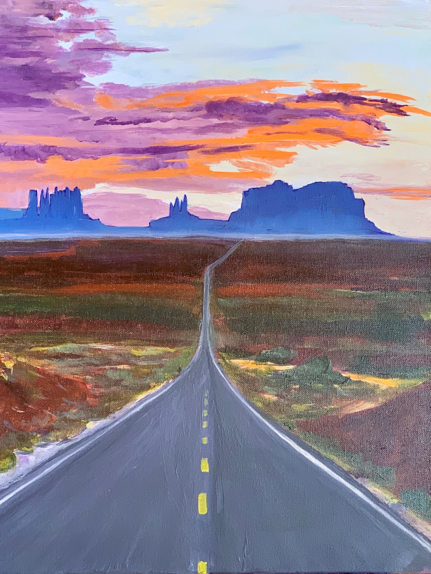 Monument Valley Sunset