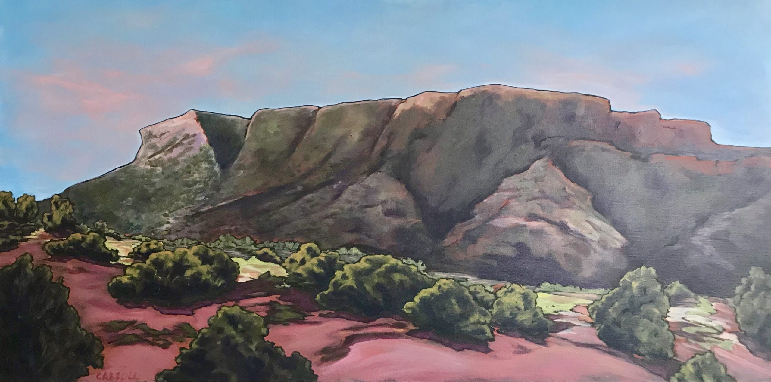 Evening Shadows at the Palo Duro