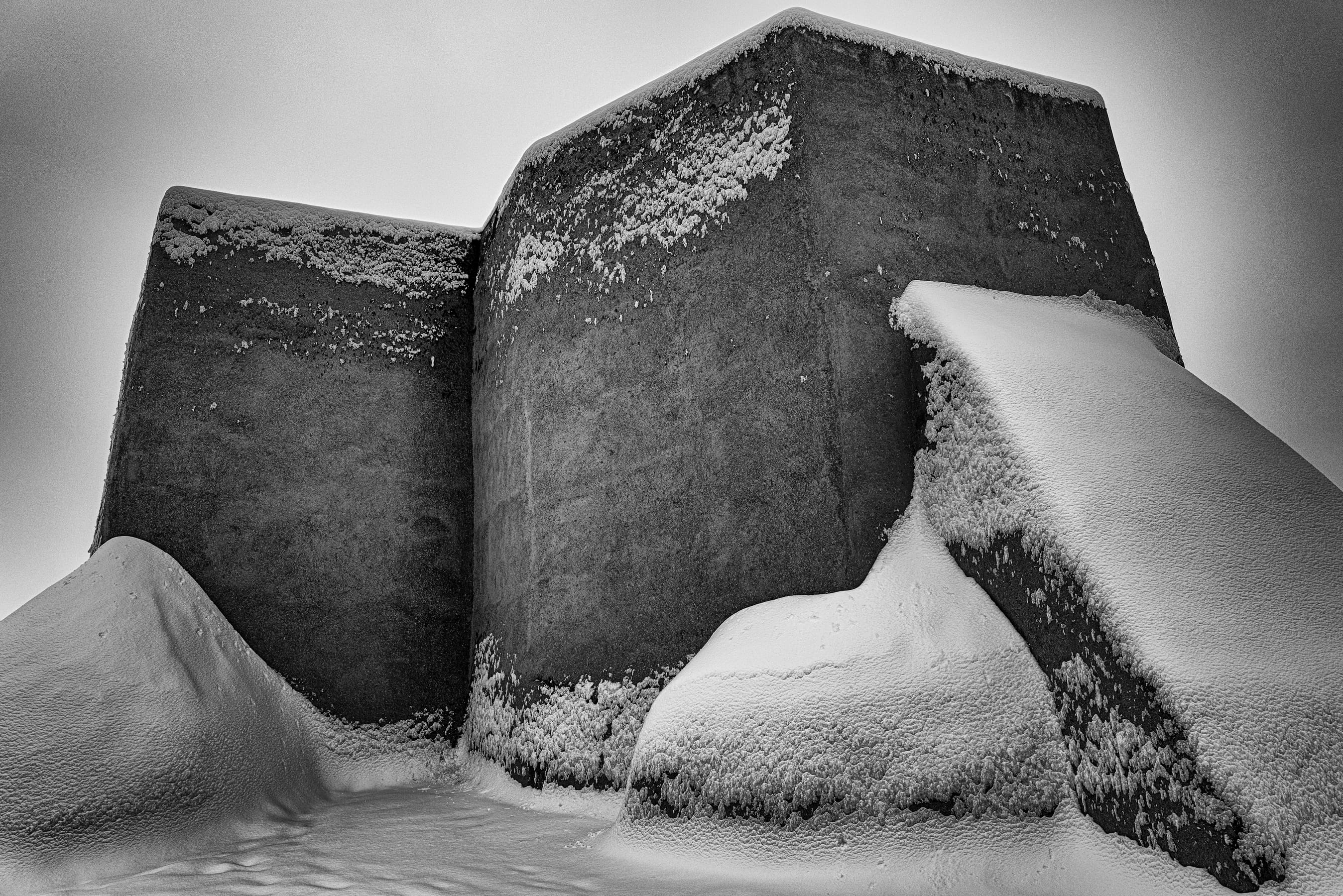 Saint Francis Church in Snow, Ranchos de Taos