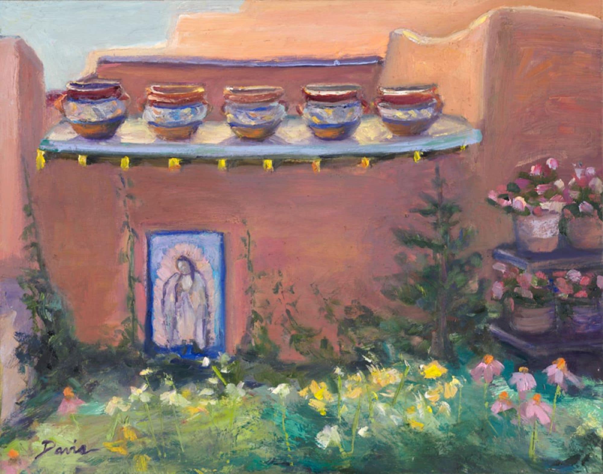 Taos Courtyard