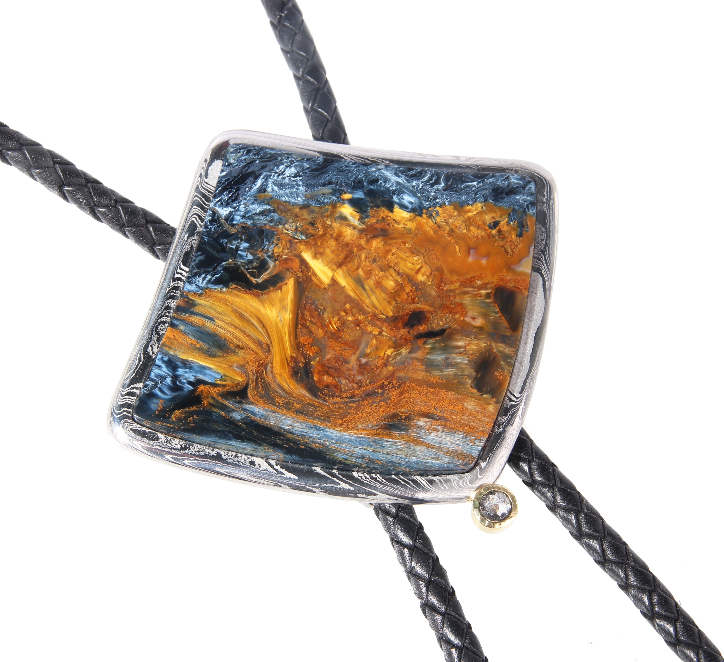 Pietersite Bolo Tie