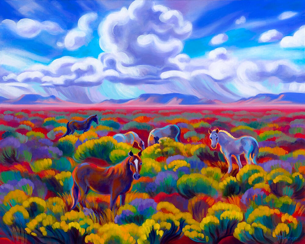 Wild Horses, San Luis Valley