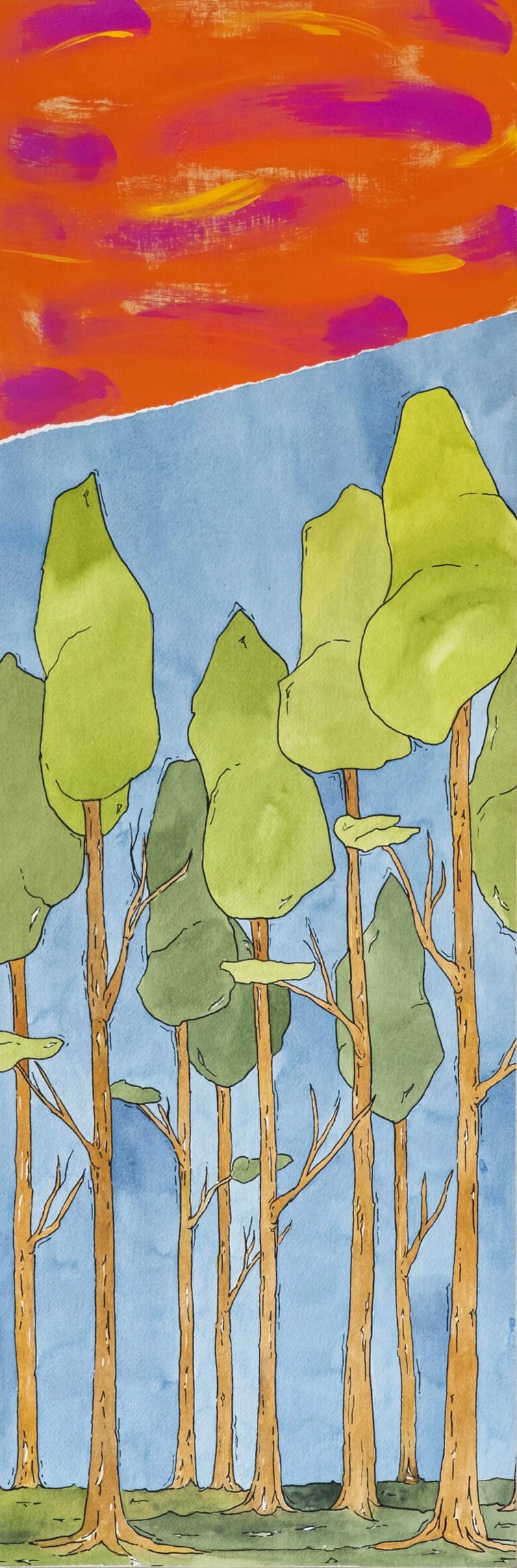 Vertical Landscape - Lodgepole 1