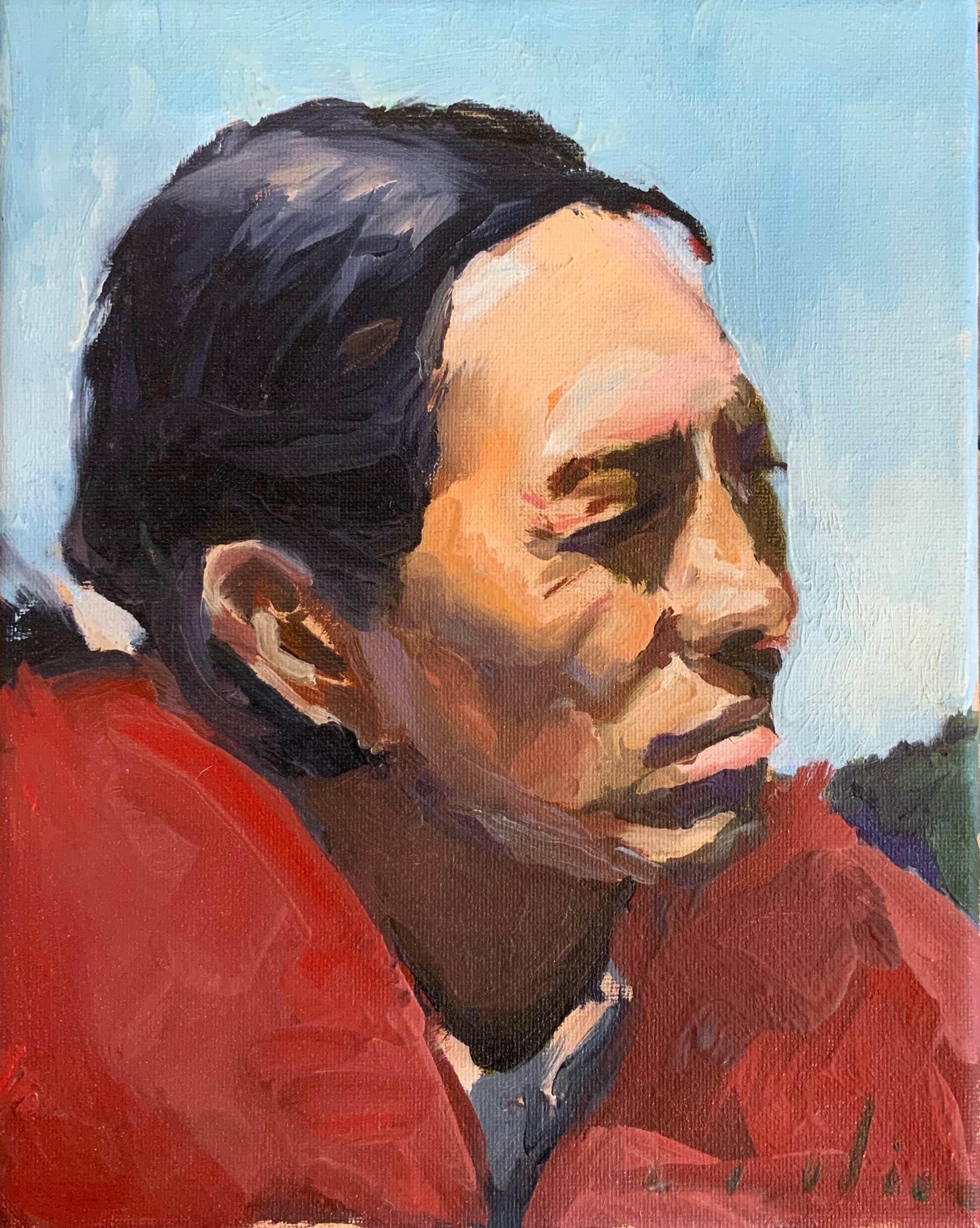 Study of Lyle the Silversmith