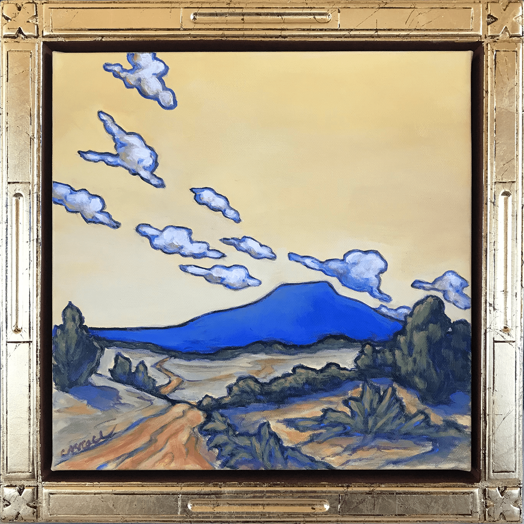 Blue Mountain Series: Pedernal & Clouds