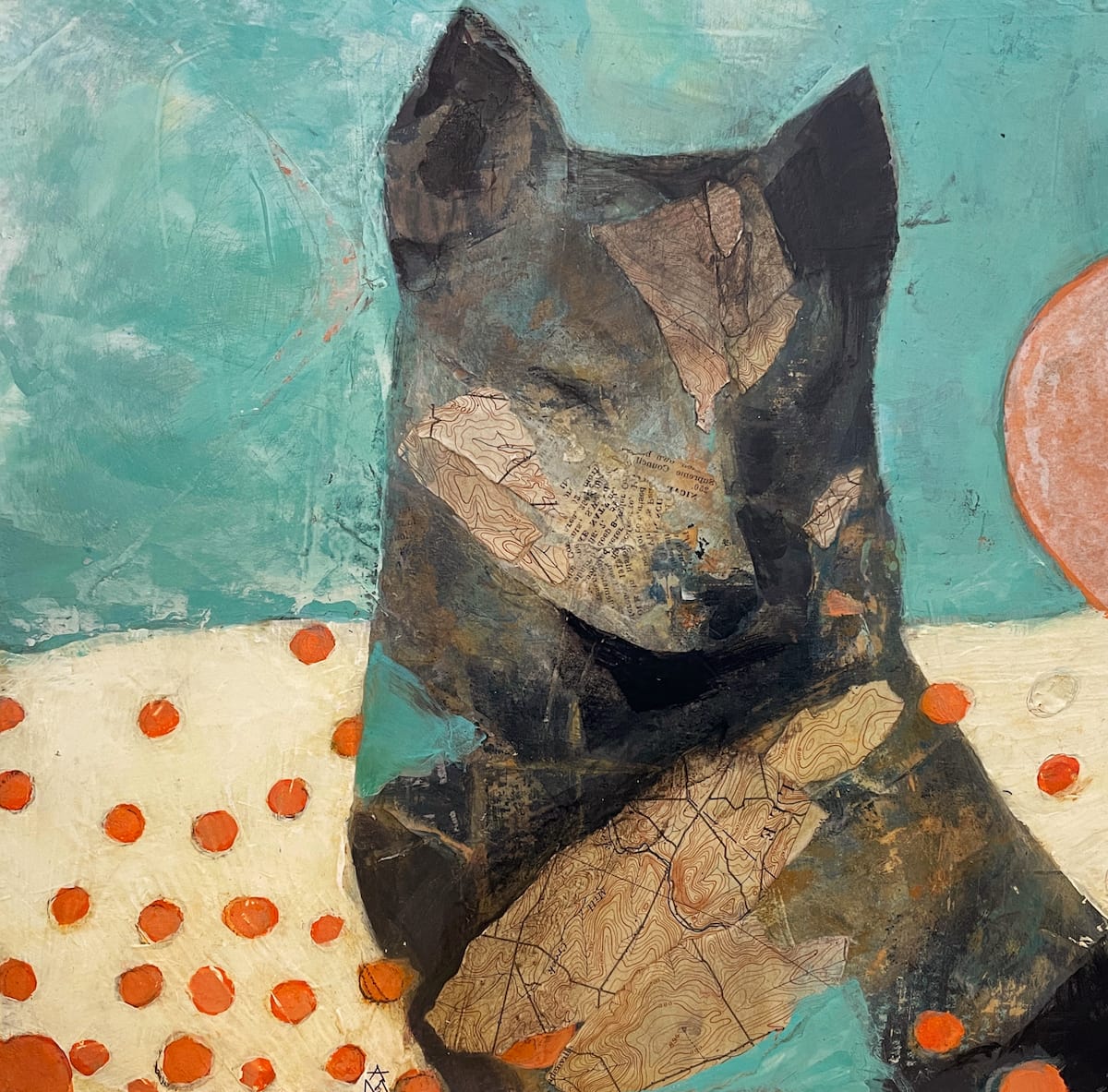 Ranch Dog Knows the Lay of the Land