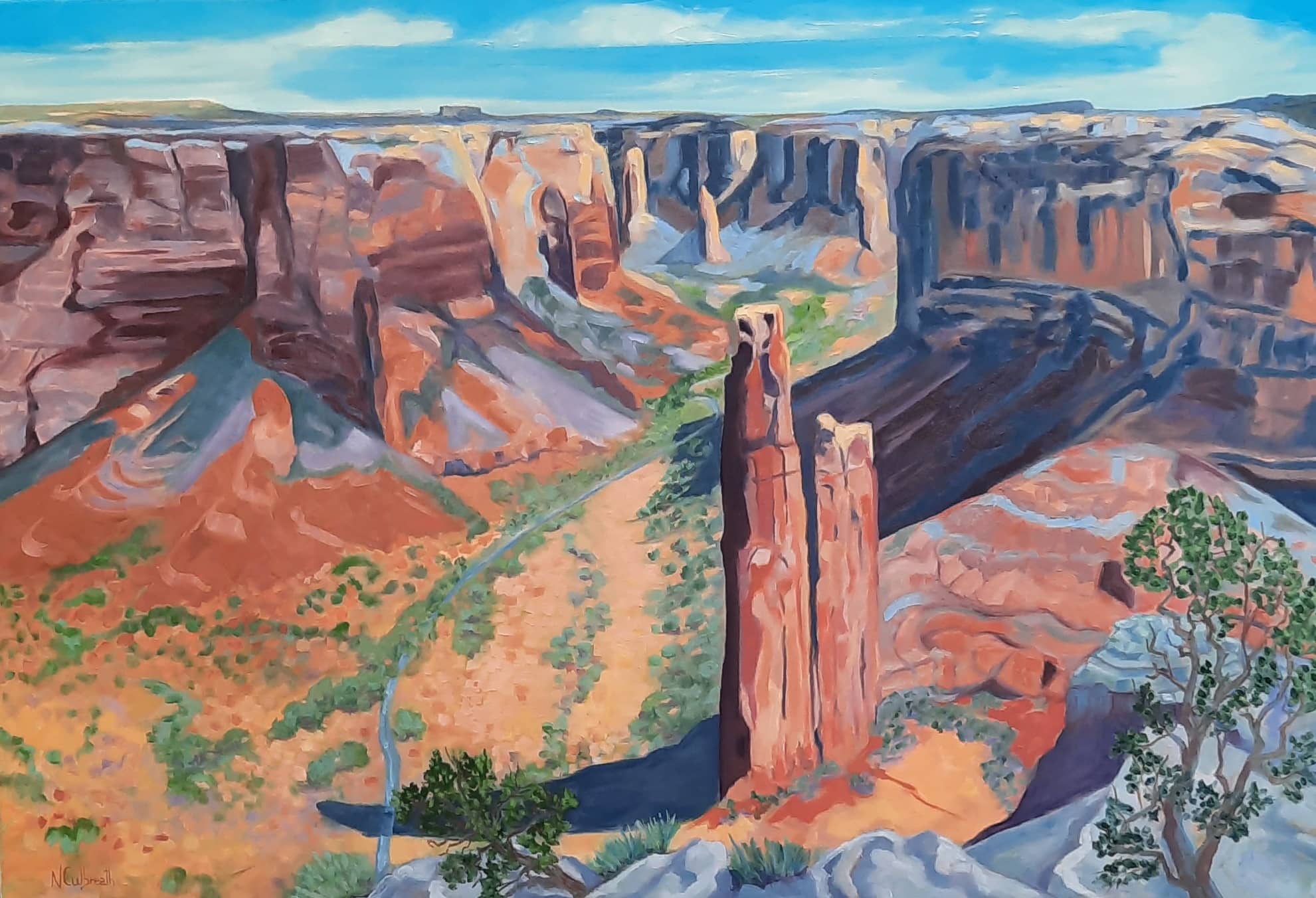 Spider Rock Weaves a Legend