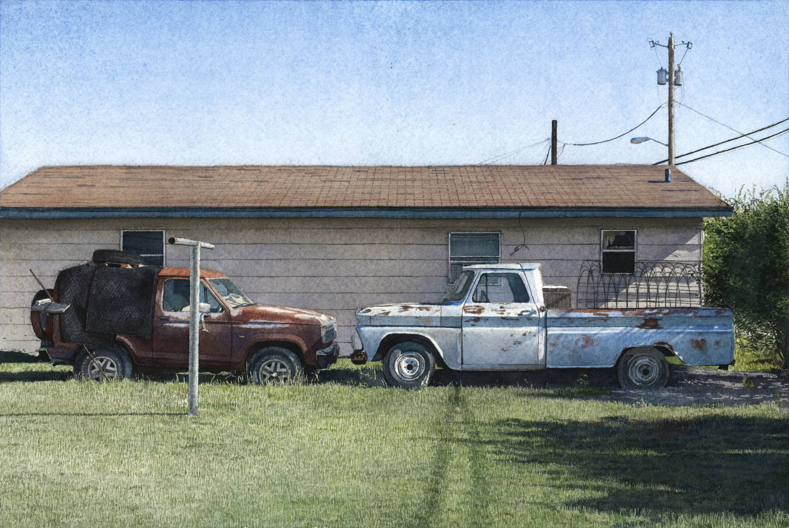 Two Trucks in Fort Stockton, TX