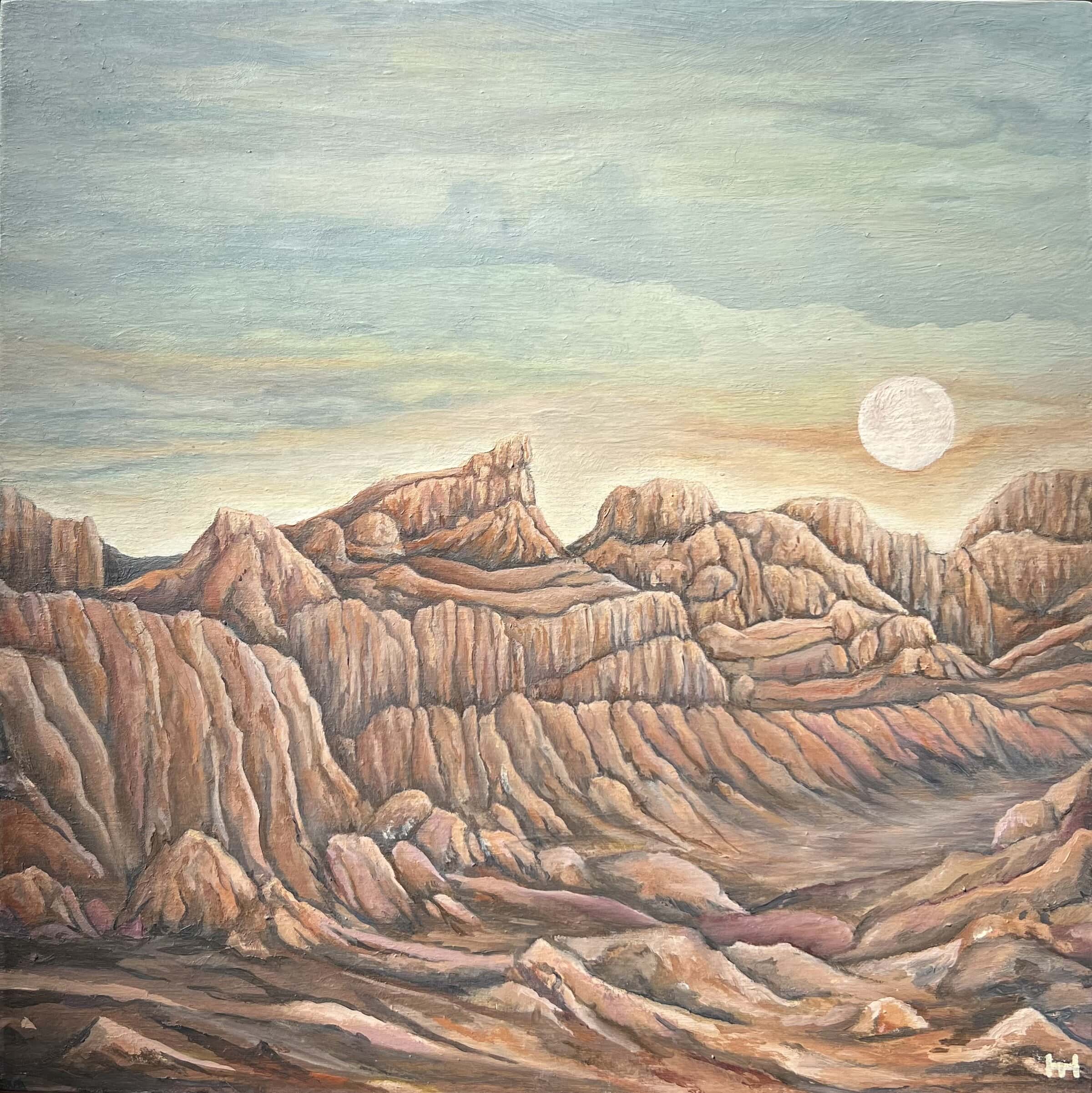 Moon Over Sierra del Carmens