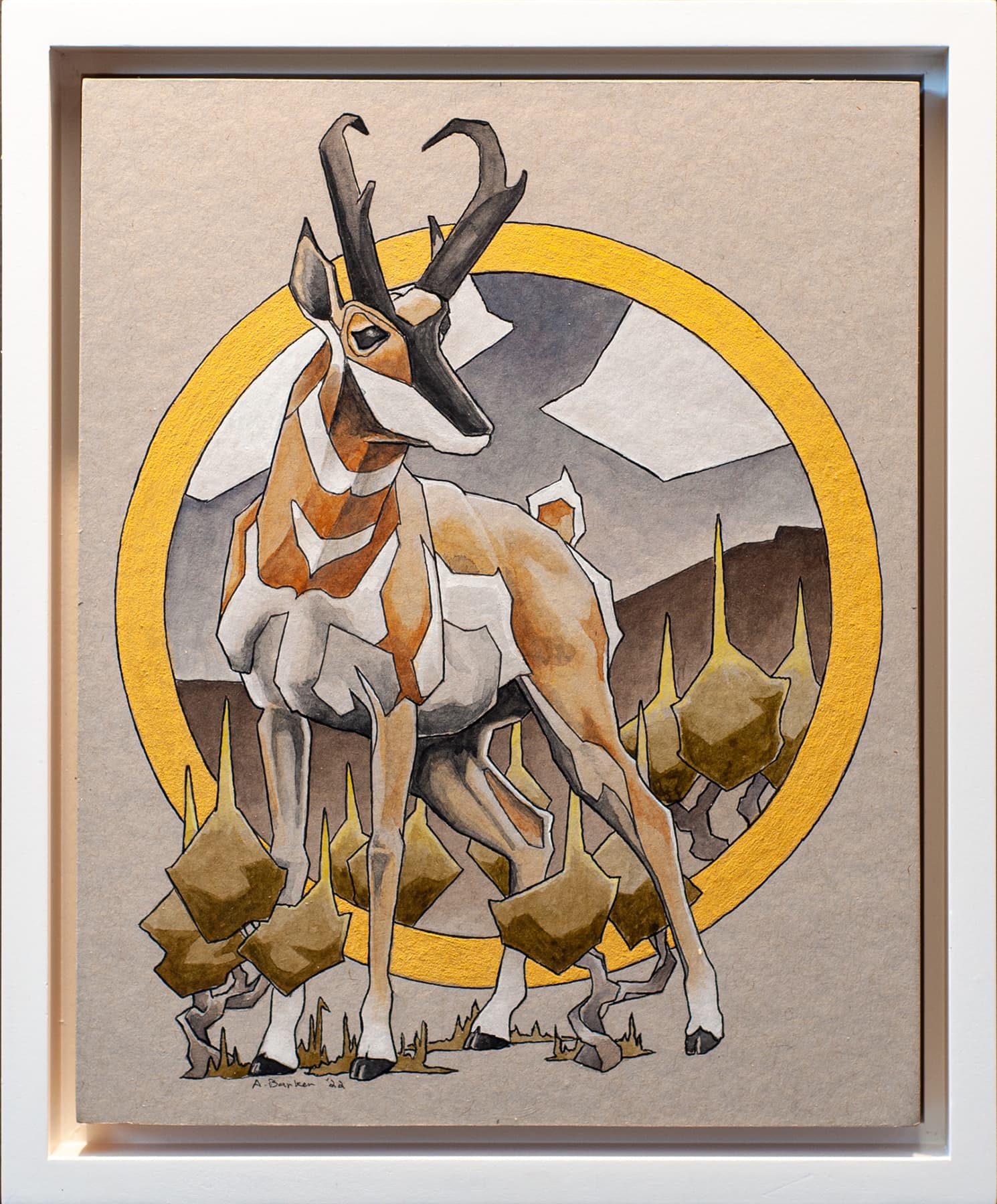 Pronghorn in Sagebrush