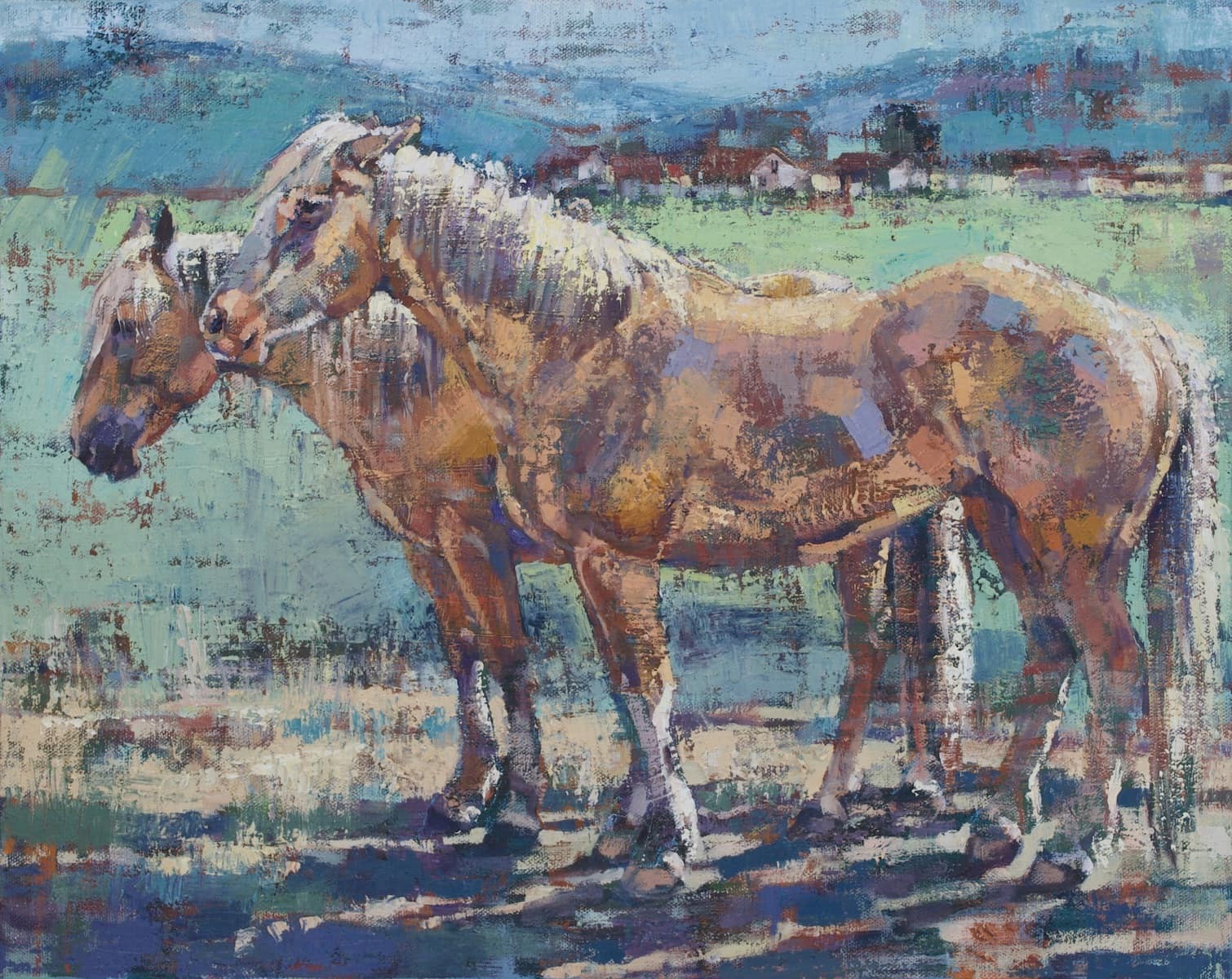 Pair of Palomino Paints