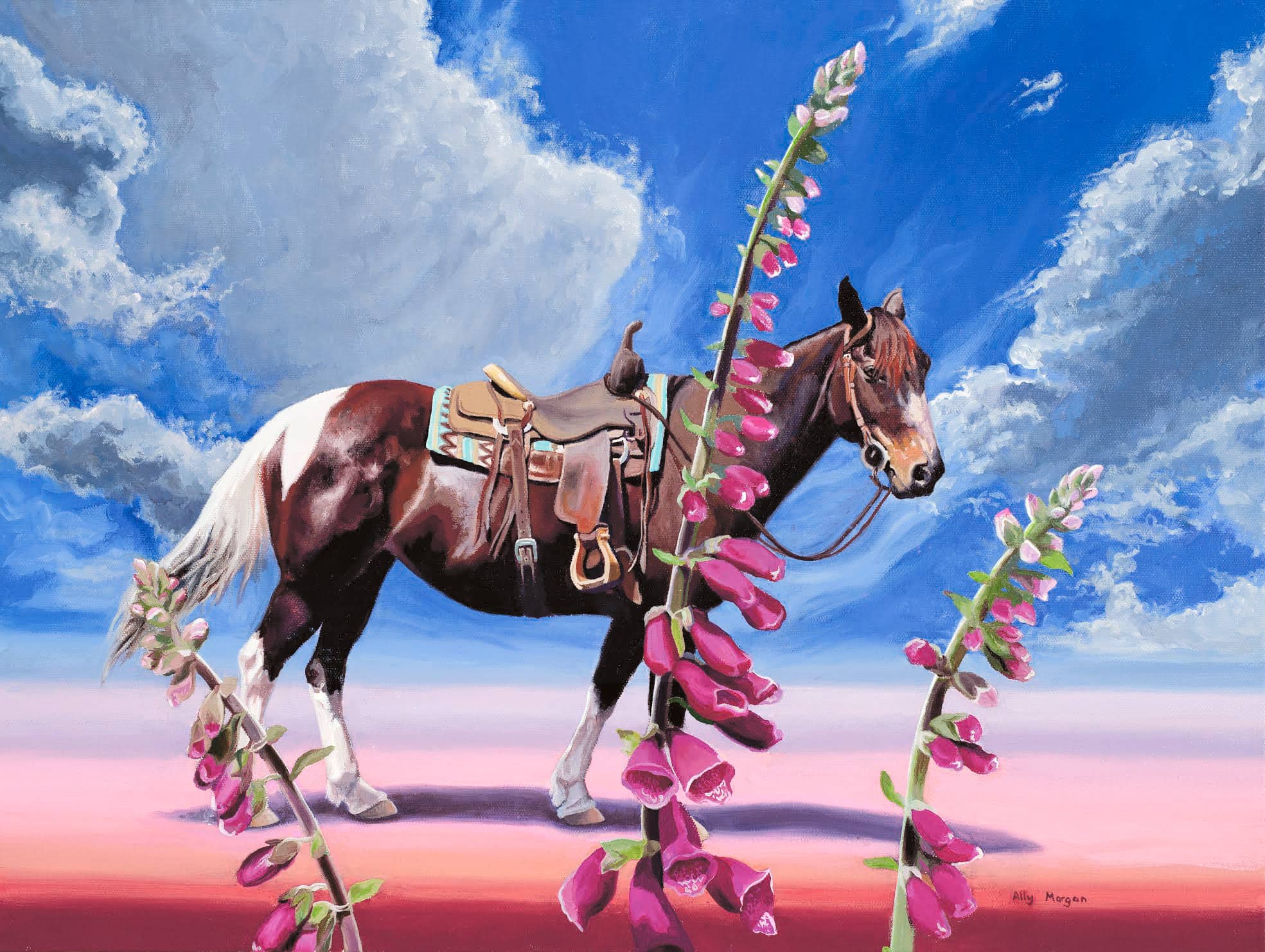 Willow and Foxgloves